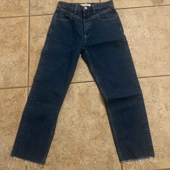 Trave Denim - Trave Heidi High Waist Crop Straight Jeans 27